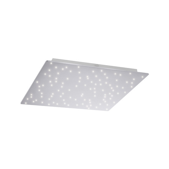 JUST LIGHT SPARKLE LED Deckenleuchte Steuerbare Lichtfarbe 18W Silber 14671-55