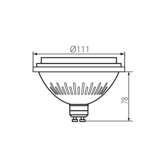 Kanlux Lampe IQ-LED ES111 GU10 Dimmbar 27318