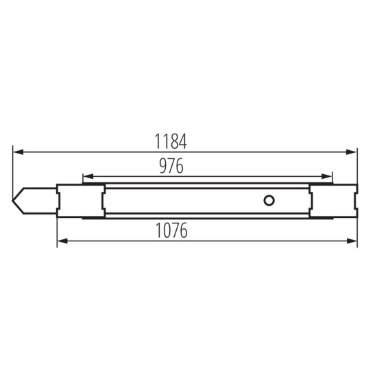 Kanlux ALIN LED Linearleuchten-System LM-LTX1C-ML-NW-MPR-W Weiß 35065