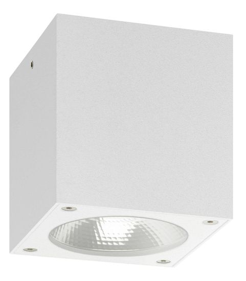 LCD Deckenleuchte LED Weiß 7W Warmweiss IP54 9x9x9cm 5029