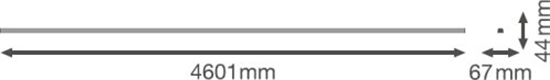 Ledvance TruSys Energy Rail 4500 5X2,5 LED Schienenstrahler 4058075100336