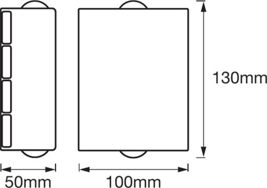 Ledvance Endura Style Updown Deco I 6W LED Außenwandleuchte 4058075205529