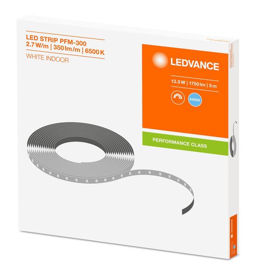 LEDVANCE LED STRIP Flexstreifen PERFORMANCE-300 -300/865/5 1750lm 6500K tageslichtweiss dimmbar 4058075236585