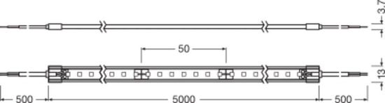 LEDVANCE LED STRIP Flexstreifen SUPERIOR-1200 PROTECTED -1200/927/5/IP67 dimmbar Made in Austria 4058075236783