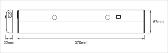 Ledvance Linearled Flat 6W 4000K LED Lichtleiste ECO Version 4058075264328