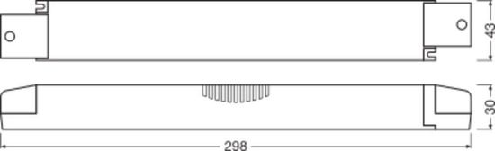 LEDVANCE LED Treiber SUP -100/220-240/24 4058075437821