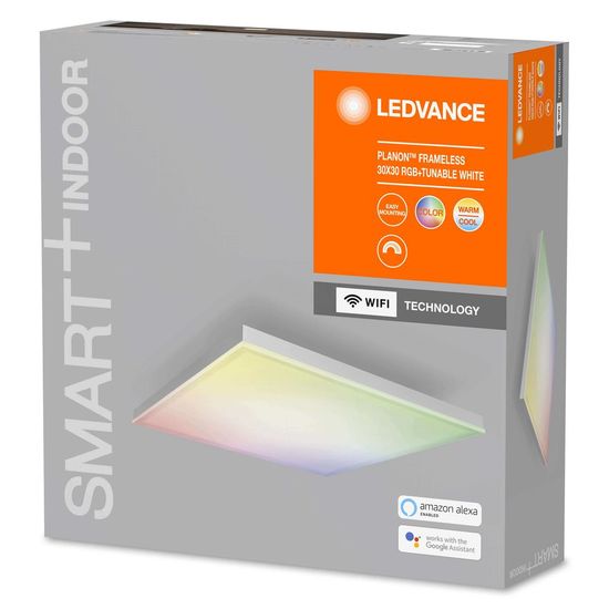 LEDVANCE LED Panel PLANON SMART+ Multicolor 30x30cm Appsteuerung 4058075484351