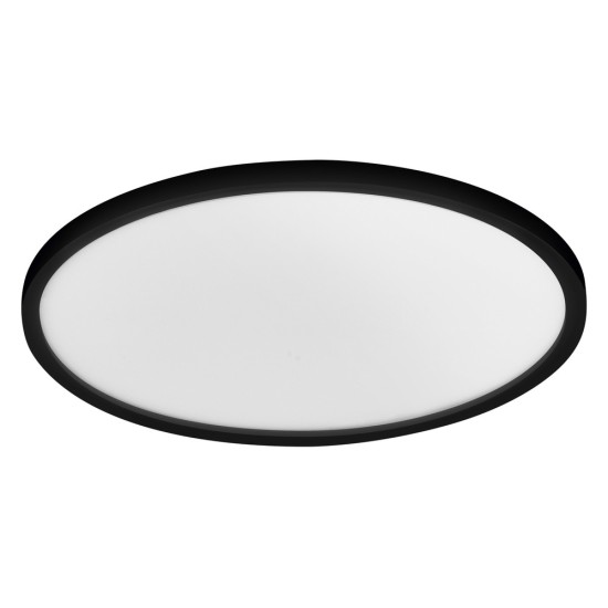 LEDVANCE SMART+ Oribis Disc LED flache Badezimmer-Leuchte 50cm 32W Tunable White dimmbar IP44 schwarz 4058075573635