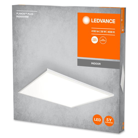 LEDVANCE LED Panel PLANON™ Plus 60x60cm 36W 4000K Neutralweiss 4058075601314