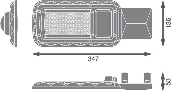 LEDVANCE URBAN LITE M 50W 865 IP65 GY 4058075678095