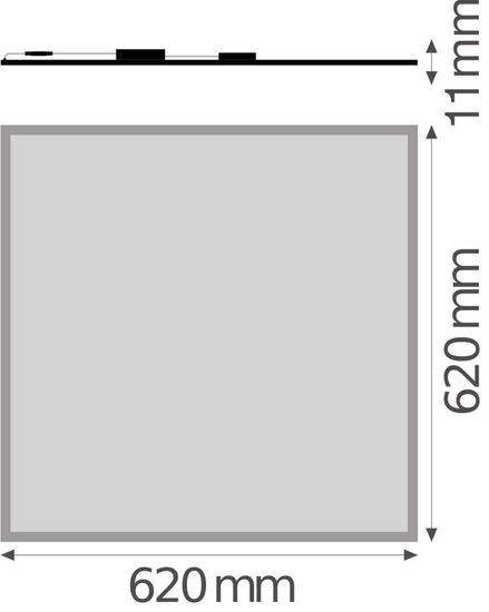 LEDVANCE BIOLUX HCL PANEL ZIGBEE GEN2 625 40W 4400lm 2700-6500K Tunable White, warm-zu-Kalt-Farbwechsel dimmbar 4058075724563