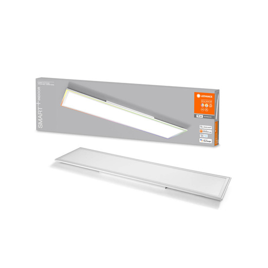 LEDVANCE LED Leuchte SMART+ Planon Plus RGBW 120x30cm RGB + TW Dimmbar RGBTW Farbwechsel / steuerbare Lichtfarbe 4058075752641