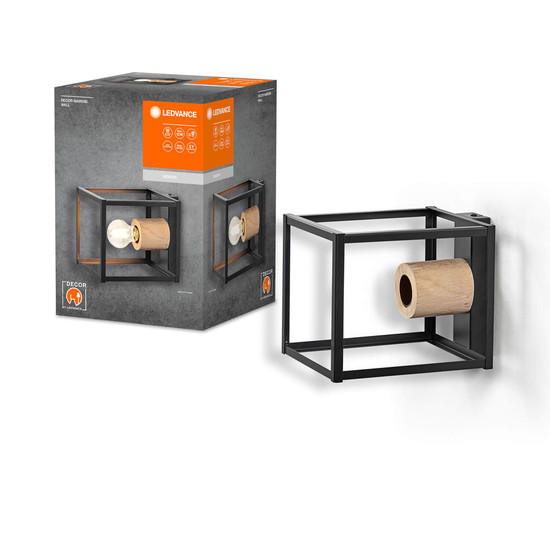 LEDVANCE Wandleuchte Decor Nairobi Wall E27 4058075759145