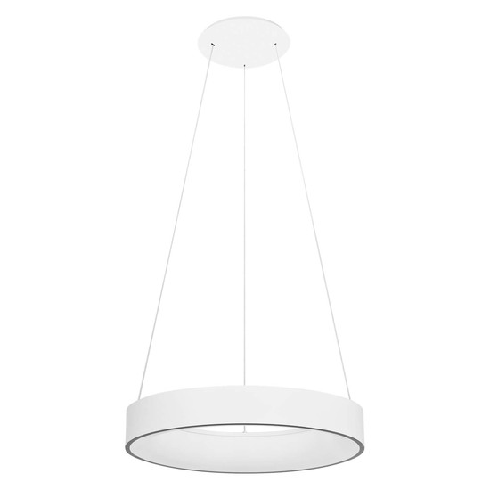 LEDVANCE LED Deckenleuchte Sun@Home Circular Pendant White Dimmbar Tunable White, Kalt-zu-Warm-Farbwechsel 4058075762725