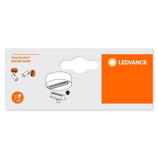 LEDVANCE Zubehör Tracklight rail and base White 4058075764224