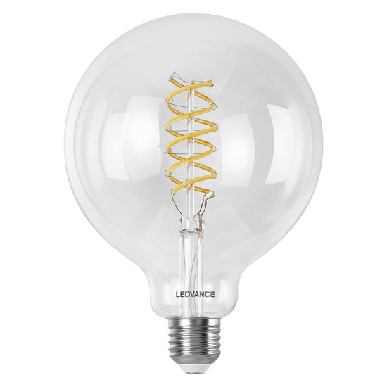 LEDVANCE LED Lampe Smart+ Wifi Filament Globe Tunable White 2700K E27 Dimmbar Tunable White, Kalt-zu-Warm-Farbwechsel 4058075777958