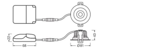 LEDVANCE SPOT ADJUST 8W 927 PS IP20 weiss 640lm 2700K warmweiss dimmbar 4058075799622