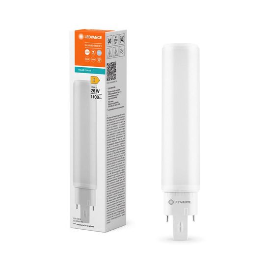 LEDVANCE DULUX LED HF EVG & AC MAINS 230V-direkt 10W 840 G24Q-3 G24q-3 1100lm 4000K neutralweiss wie 26W 4058075822030