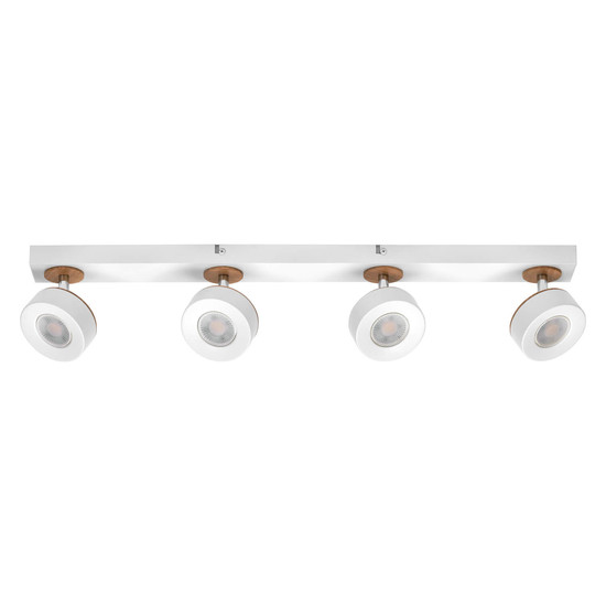 LEDVANCE LED Deckenleuchte DECOR SPOT PLUTO WHITE 4 Spot Warmweiss 4058075827943