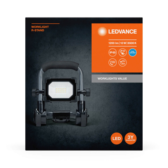 LEDVANCE LED Arbeitsscheinwerfer WORKLIGHTS VALUE R-STAND 10W 865 Kaltweiss 4058075831193