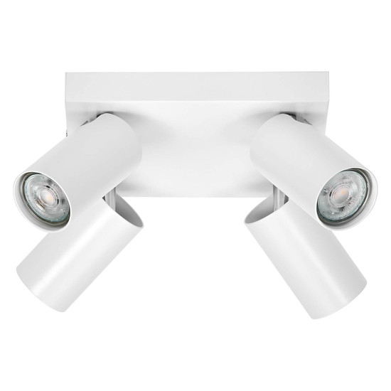 LEDVANCE LED Deckenleuchte SPOT OCTAGON WHITE Plate 4x3.4W 927 DIM Warmweiss 4058075833258