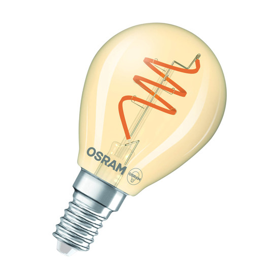 OSRAM LED Lampe Vintage 1906 CLASSIC P 4.9W 922 Gold E14 Warmweiss 4058075836563