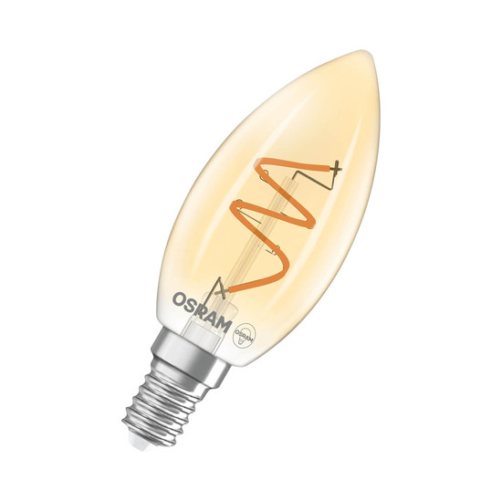 OSRAM LED Lampe Vintage 1906 CLASSIC A,B,P SLIM Filament 3.5W 922 Gold E14 Dimmbar Warmweiss 4058075836723