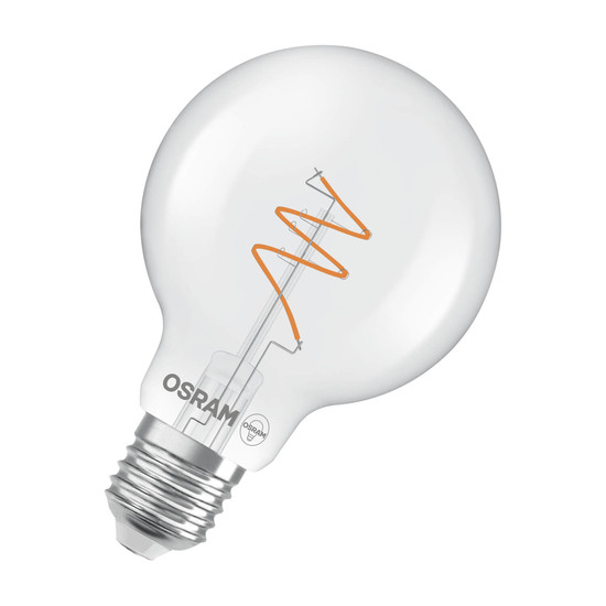 OSRAM LED Lampe Vintage 1906 CLASSIC Globe 4.6W 927 Clear E27 Dimmbar Warmweiss 4058075836785