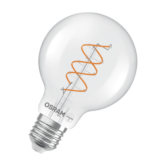 OSRAM LED Lampe Vintage 1906 CLASSIC Globe 7.2W 927 Clear E27 Dimmbar Warmweiss 4058075836808