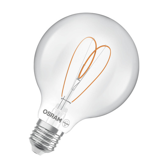 OSRAM LED Lampe Vintage 1906 CLASSIC Globe 7.2W 927 Clear E27 Dimmbar Warmweiss 4058075836907