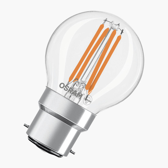 OSRAM LED Lampe Retrofit CLASSIC P 4W 840 Clear B22d Neutralweiss 4058075839861