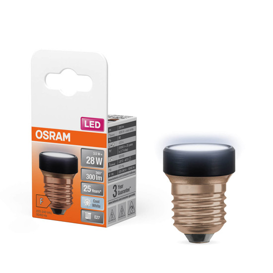 OSRAM LED Designleuchte FLAT LAMP NON 3.5W 840 Frosted E27 Neutralweiss 4058075839991