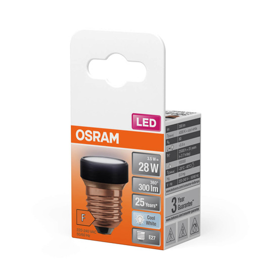 OSRAM LED Designleuchte FLAT LAMP NON 3.5W 840 Frosted E27 Neutralweiss 4058075839991