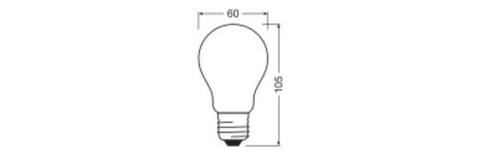 LEDVANCE LED CLASSIC GLOBE höchste Effizienzklasse A 4W 830 gefrostet E27 Lampe 840lm 3000K warmweiss wie 60W 4099854002922