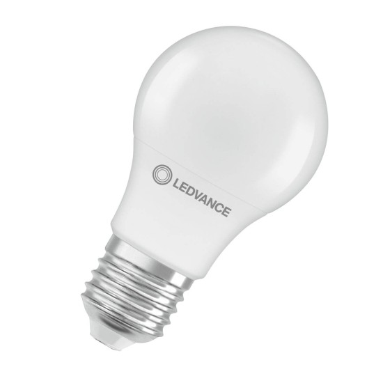 LEDVANCE LED CLASSIC A 4.9W 827 gefrostet E27 Lampe 470lm 2700K warmweiss wie 40W 4099854049460