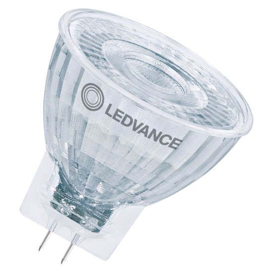 LEDVANCE LED MR11 4.5W 927 GU4 Spot, Strahler 345lm 2700K warmweiss wie 35W dimmbar 4099854050268