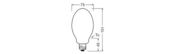 LEDVANCE HQL LED Filament 2700LM 20W 827 E27 Lampe 2700lm 2700K warmweiss IP65 wie 80W 4099854071775