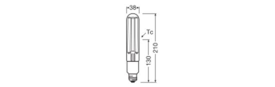 LEDVANCE NAV LED Filament 6000LM 35W 740 E27 Lampe 6000lm 4000K neutralweiss IP65 wie 70W 4099854072031