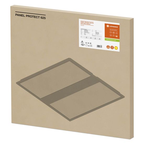 LEDVANCE PANEL PROTECT 625 PS 36W 830 PS 5040lm 3000K warmweiss IP54/IP20 4099854083365