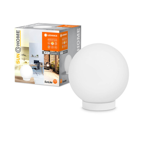 LEDVANCE LED Tischleuchte Sun@Home Moodlight 20cm Tunable White Dimmbar Tunable White, Kalt-zu-Warm-Farbwechsel 4099854090240