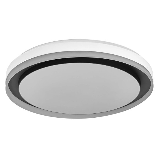 LEDVANCE LED Deckenleuchte Smart+ Orbis Ceiling ZEST MAGIC RGB 50cm Black Dimmbar RGBTW Farbwechsel / steuerbare Lichtfarbe 4099854090288