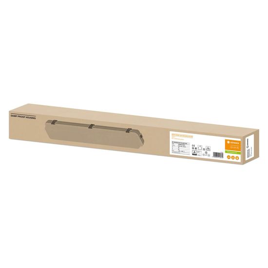 LEDVANCE DAMP PROOF Feuchtraumleuchtengehäuse GEN 3 60cm für 2 Röhren IP65 G13 4099854118074