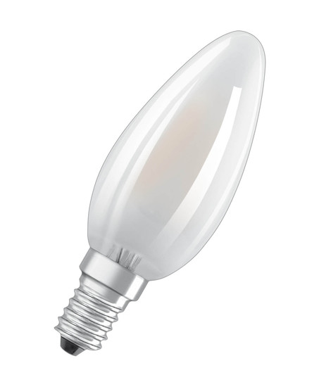 4er Pack OSRAM LED Lampe BASE CLASSIC B 4W 827 Frosted E14 Warmweiss 4099854338670