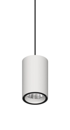 Ledxon PL1 LED Pendelleuchte 33W Weiß/Silber 2700K Spezial-Farbspektrum für Käsetheken und Backwaren 3819Lm 92Ra 24°