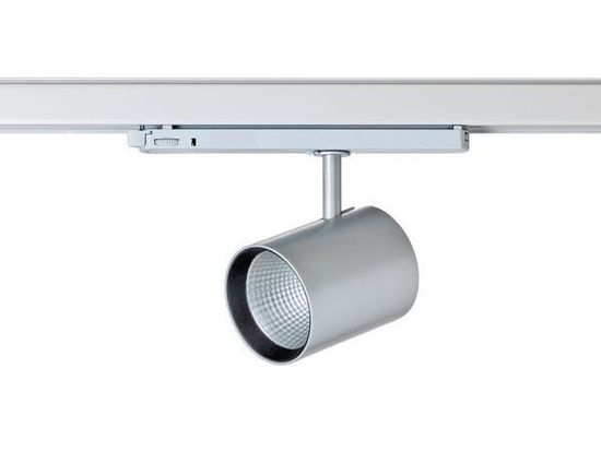 Lival LED-Stromschienenstrahler Bingo 26W 930 2150lm 24° silber 90Ra