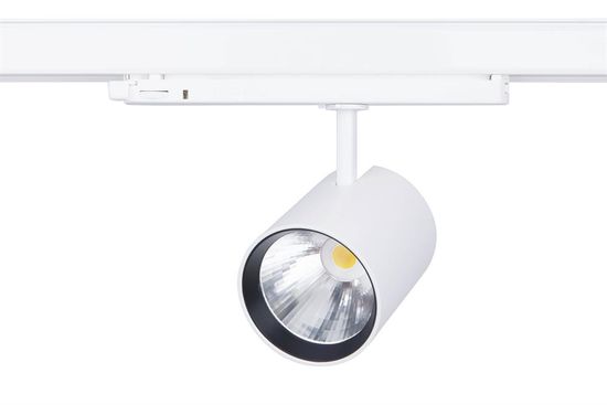 Lival LED-Stromschienenstrahler Bingo 35W 930 2700lm 36° weiss 90Ra