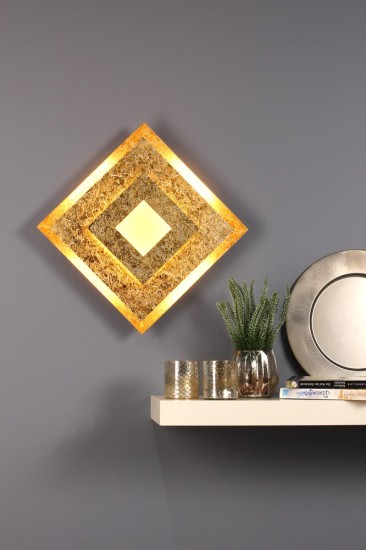 LUCE Design Window LED Wandleuchte 3000 K 18W Gold