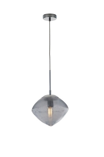 LUCE Design Greenwich Pendelleuchte E27 Seeblaufarbenes Glas