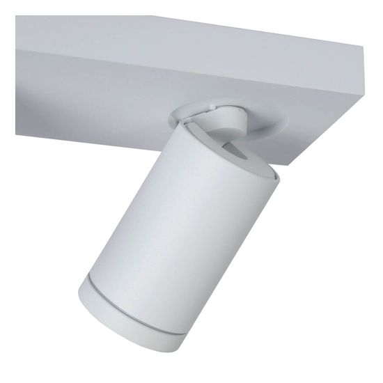 Lucide TAYLOR LED Deckenleuchte 3x GU10 Dim-to-warm 3x 5W dimmbar 360° drehbar Weiß 95Ra IP44 09930/15/31