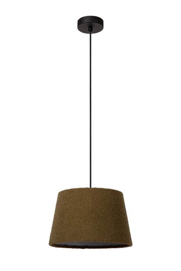 Lucide WOOLLY Pendelleuchte E27 Grün, Schwarz 10416/01/33